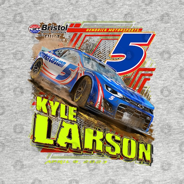 Kyle Larson Bristol Dirt by art.Hamdan